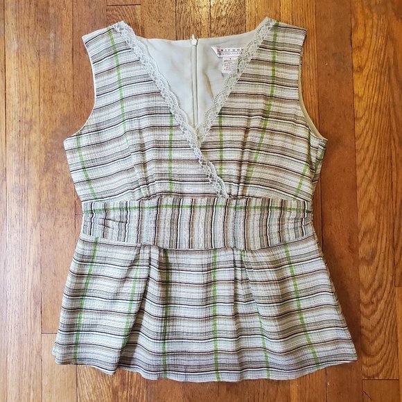 Vtg John Paul Richard Silk Blouse - Sz S - Picture 1 of 4